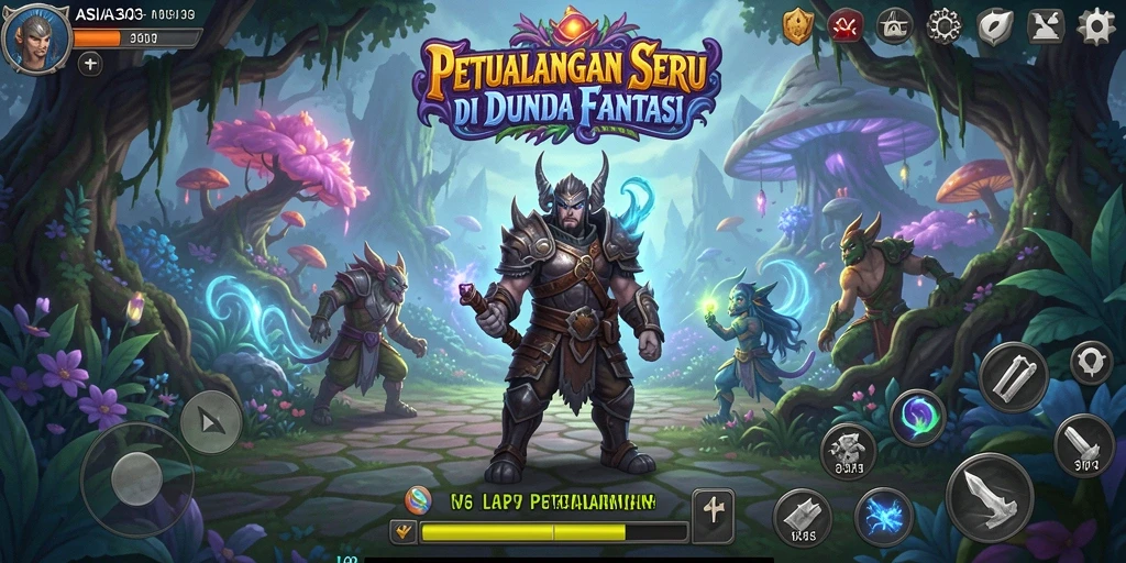Antarmuka menarik dari game Petualangan ASIA303 yang menampilkan aksi seru.