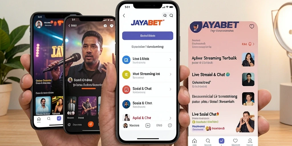 Antarmuka intuitif JAYABET untuk pengalaman Live Streaming yang menyenangkan.