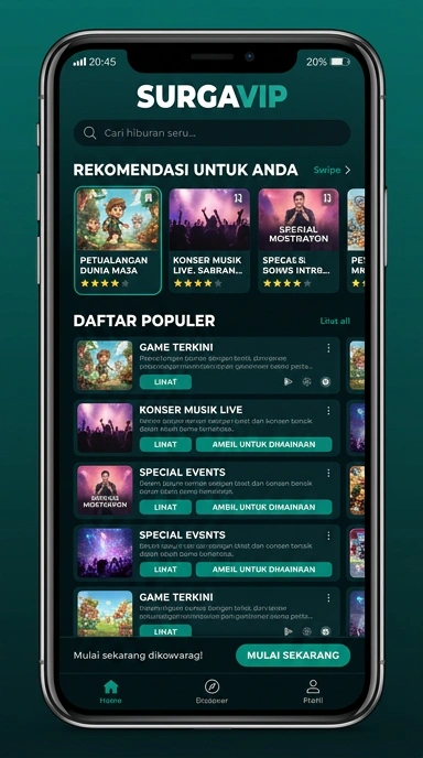 Surgavip – Indeks Aplikasi Populer & Kanal Uji Indonesia