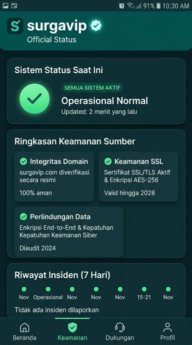 Halaman Resmi Unduh APK surgavip untuk Pengguna Android