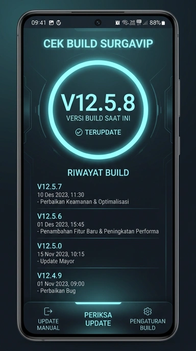 Riwayat Versi Aplikasi surgavip untuk Pengguna Android